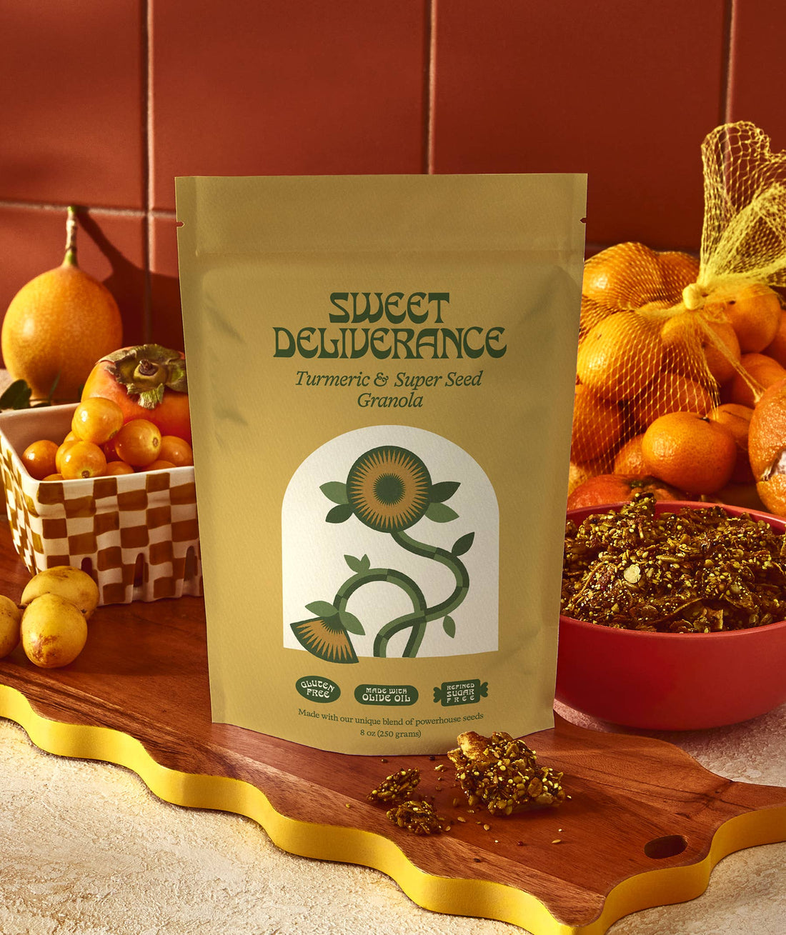 Turmeric &amp; Super Seed Granola