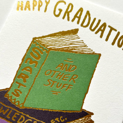 Important Books Graduation Card