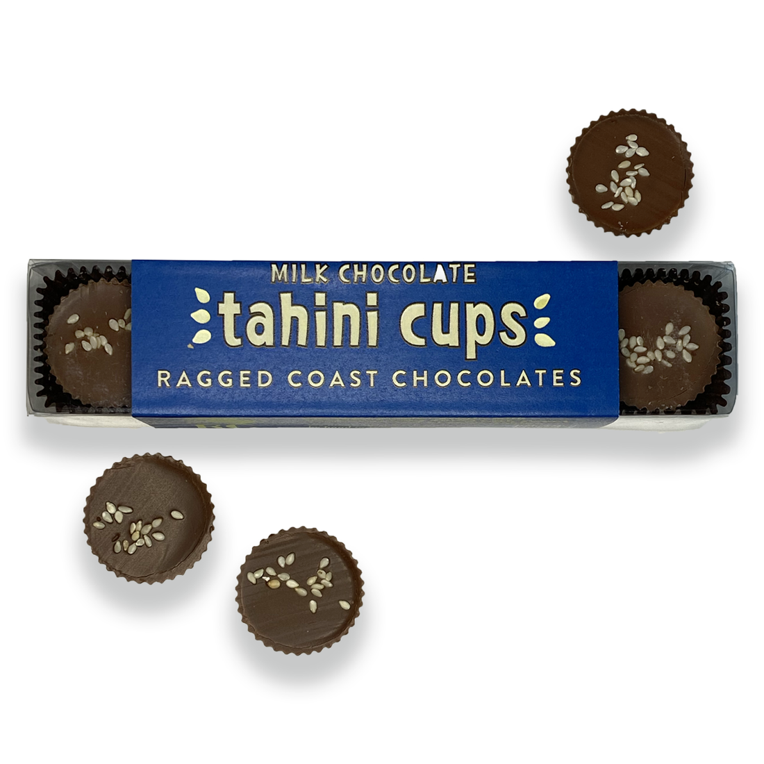 Milk Chocolate Tahini Cups