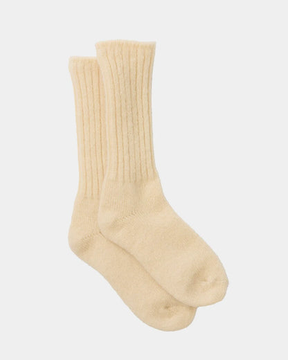 Mohair Socks - White