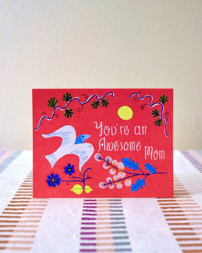 Awesome Mom Card