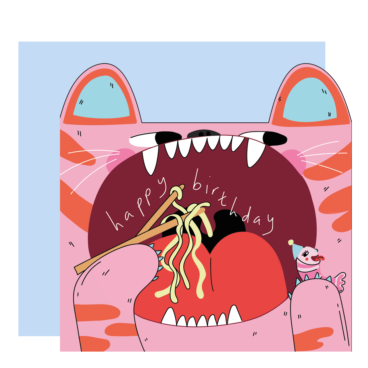 Tiger Noodles Card