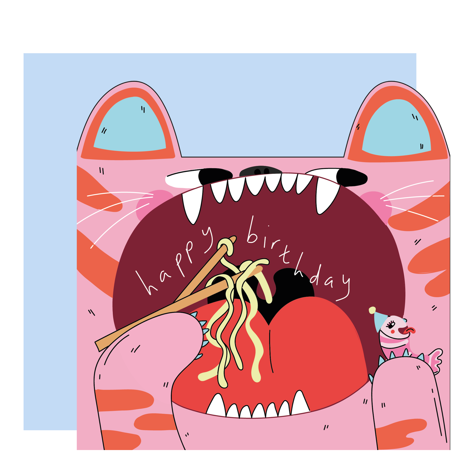 Tiger Noodles Card