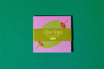 Olive Sticky Notes