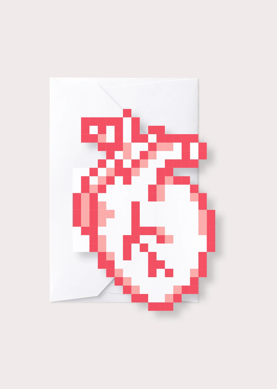 Pixel Heart Card