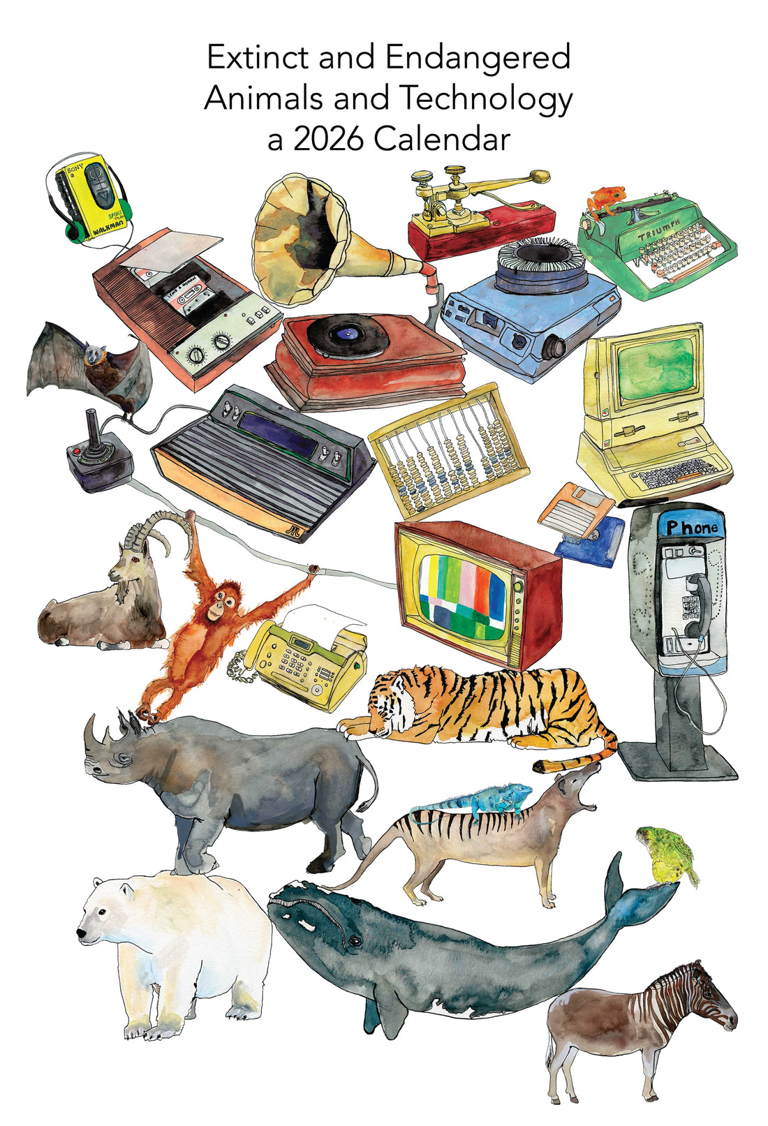 Endangered Species and Technology: 2026 Calendar