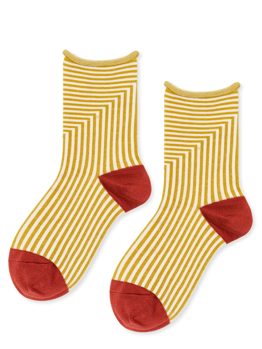 Corbusier Crew Sock - Citron