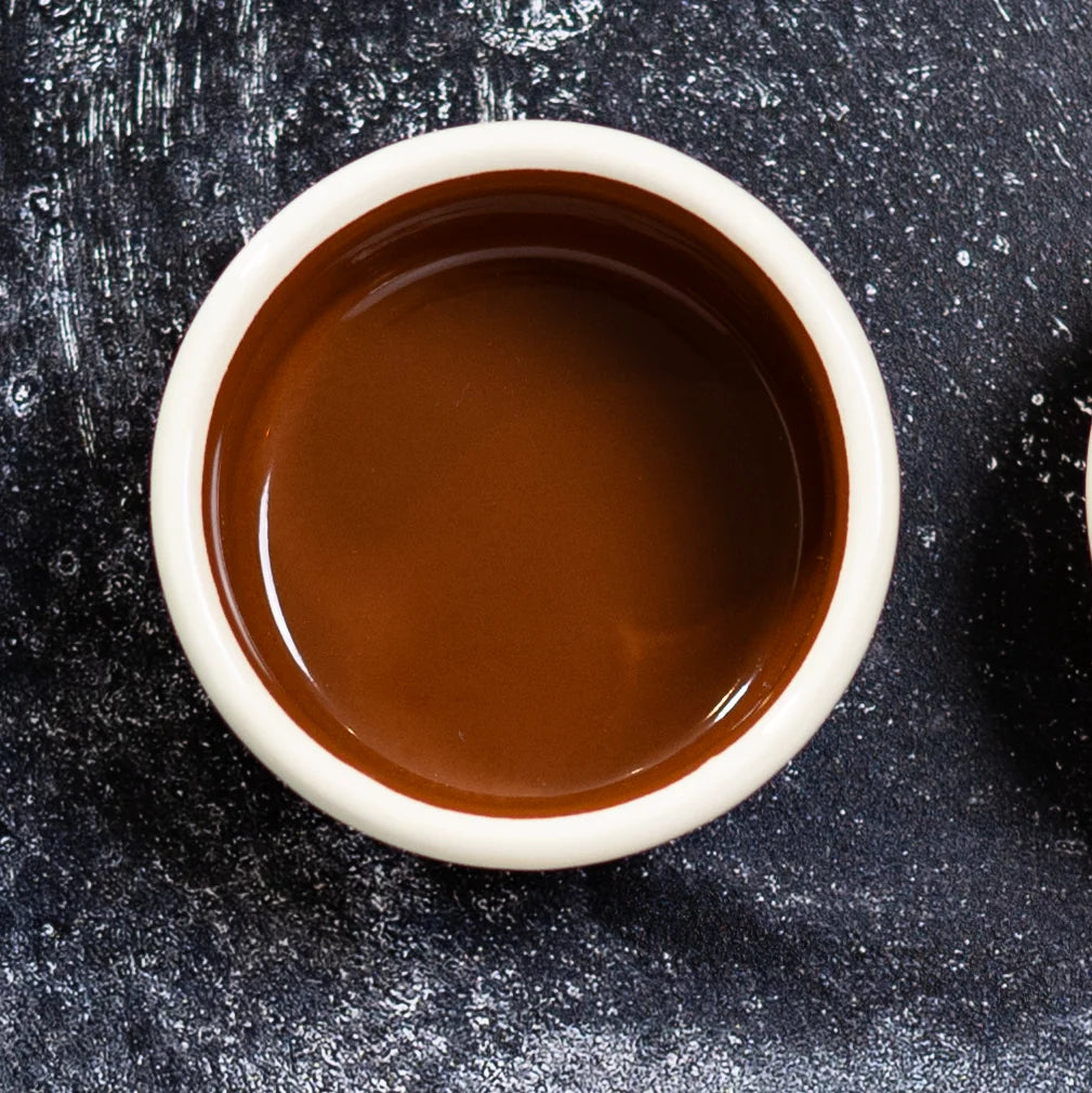 Enamel Condiment Cup - Brûlé
