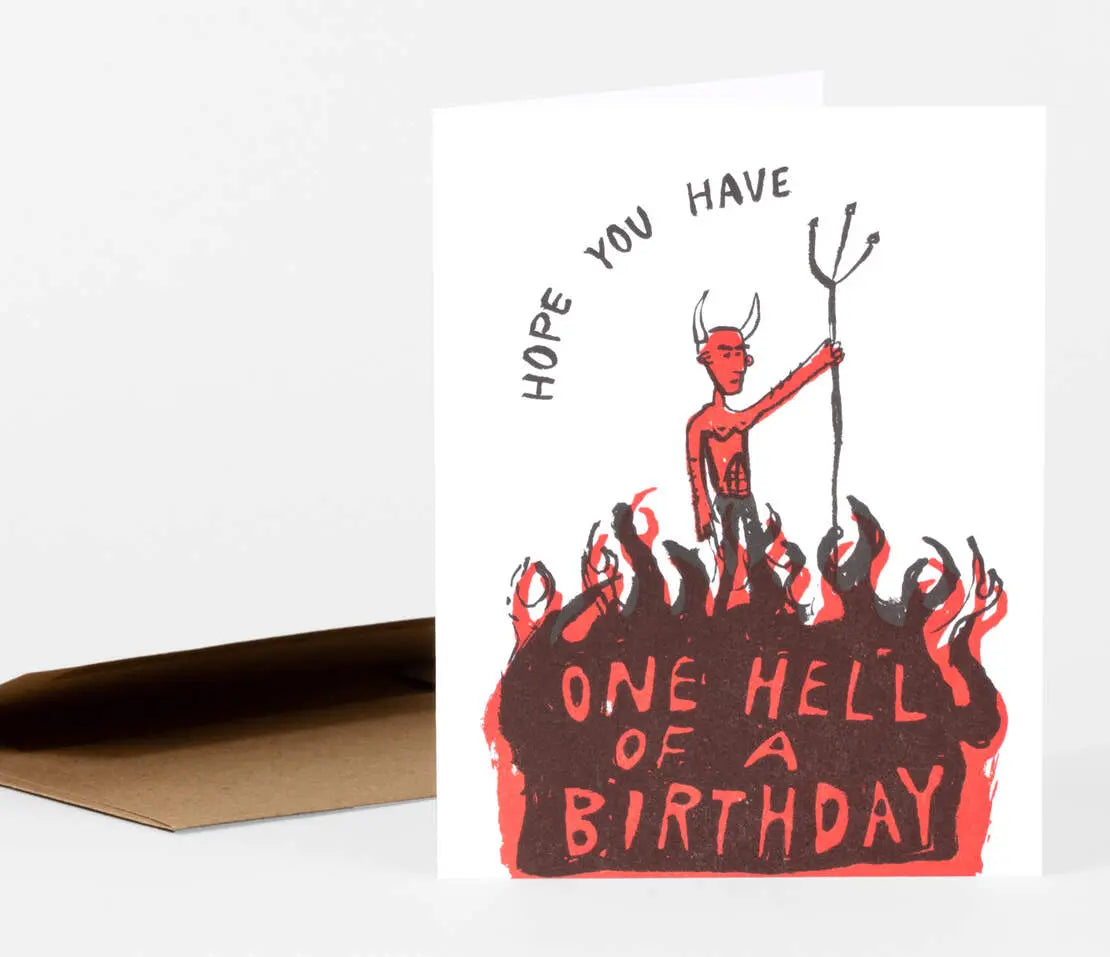 Hell of a Birthday Card