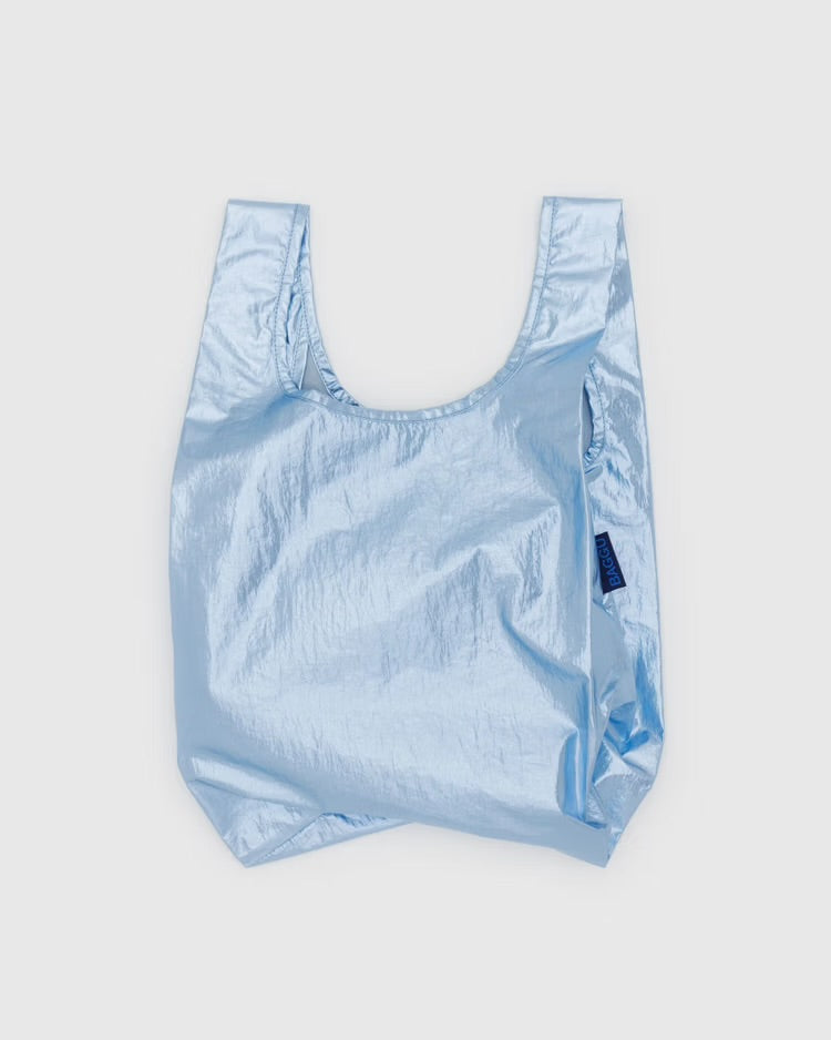 Baby Baggu Metallic Blue