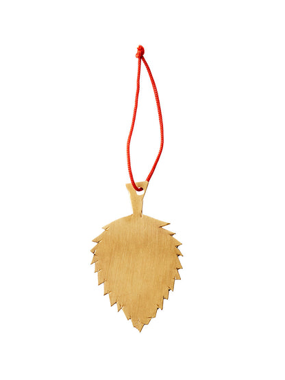 Brass Leaf Ornament