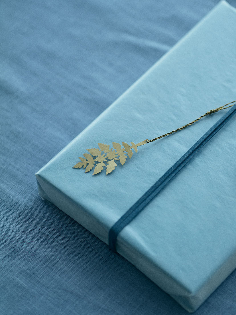 Brass Fern Ornament