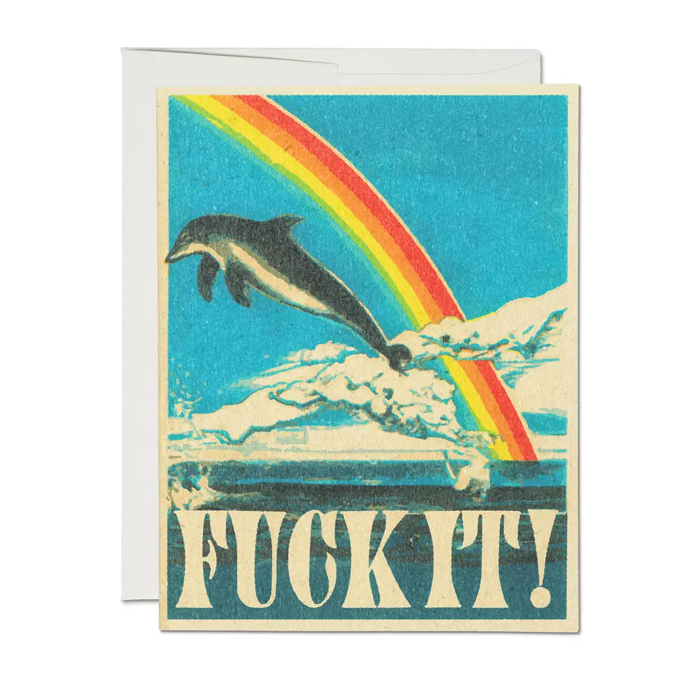 Dolphin Encouragement Card