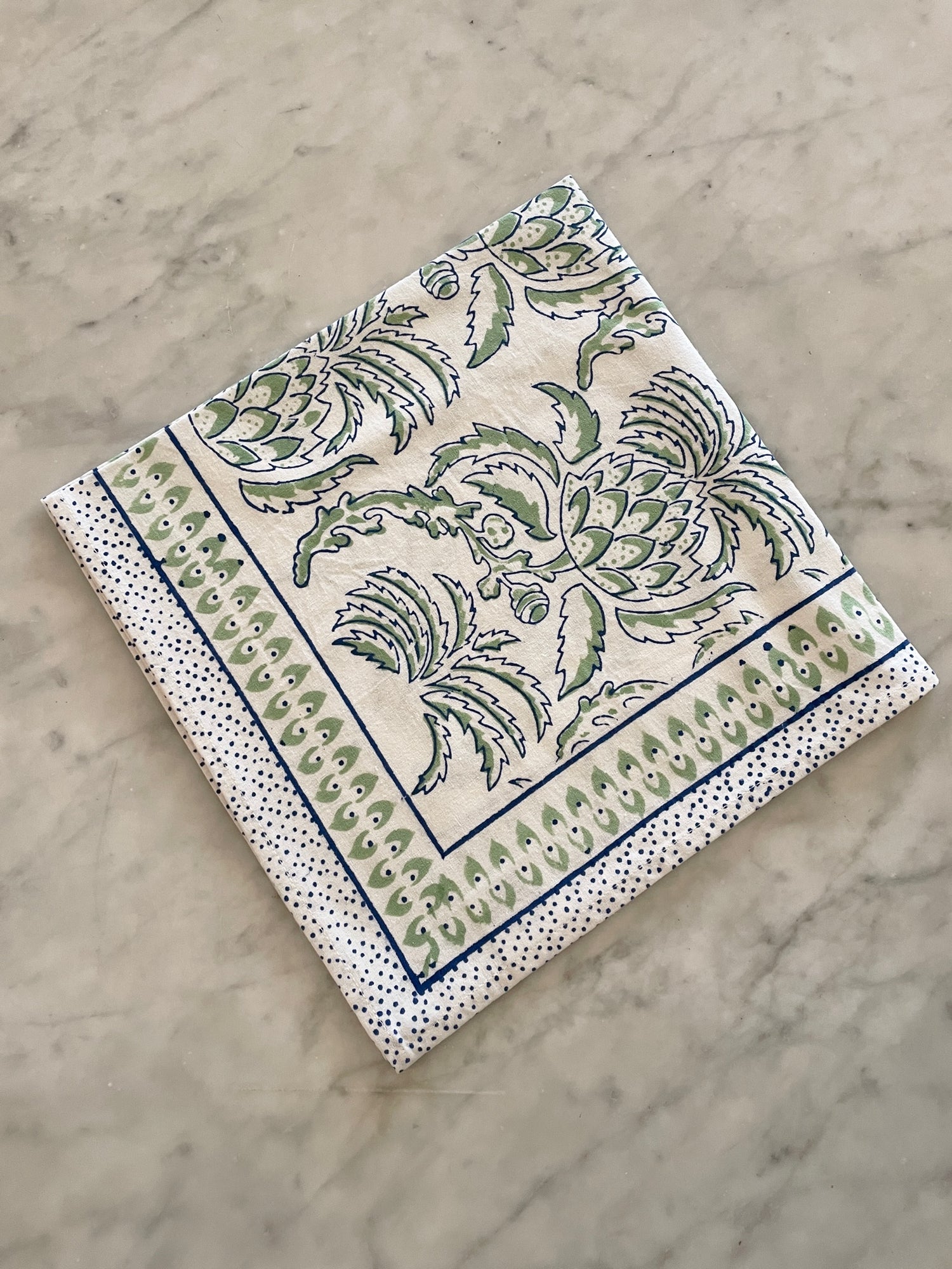 Cotton Block Printed Napkins