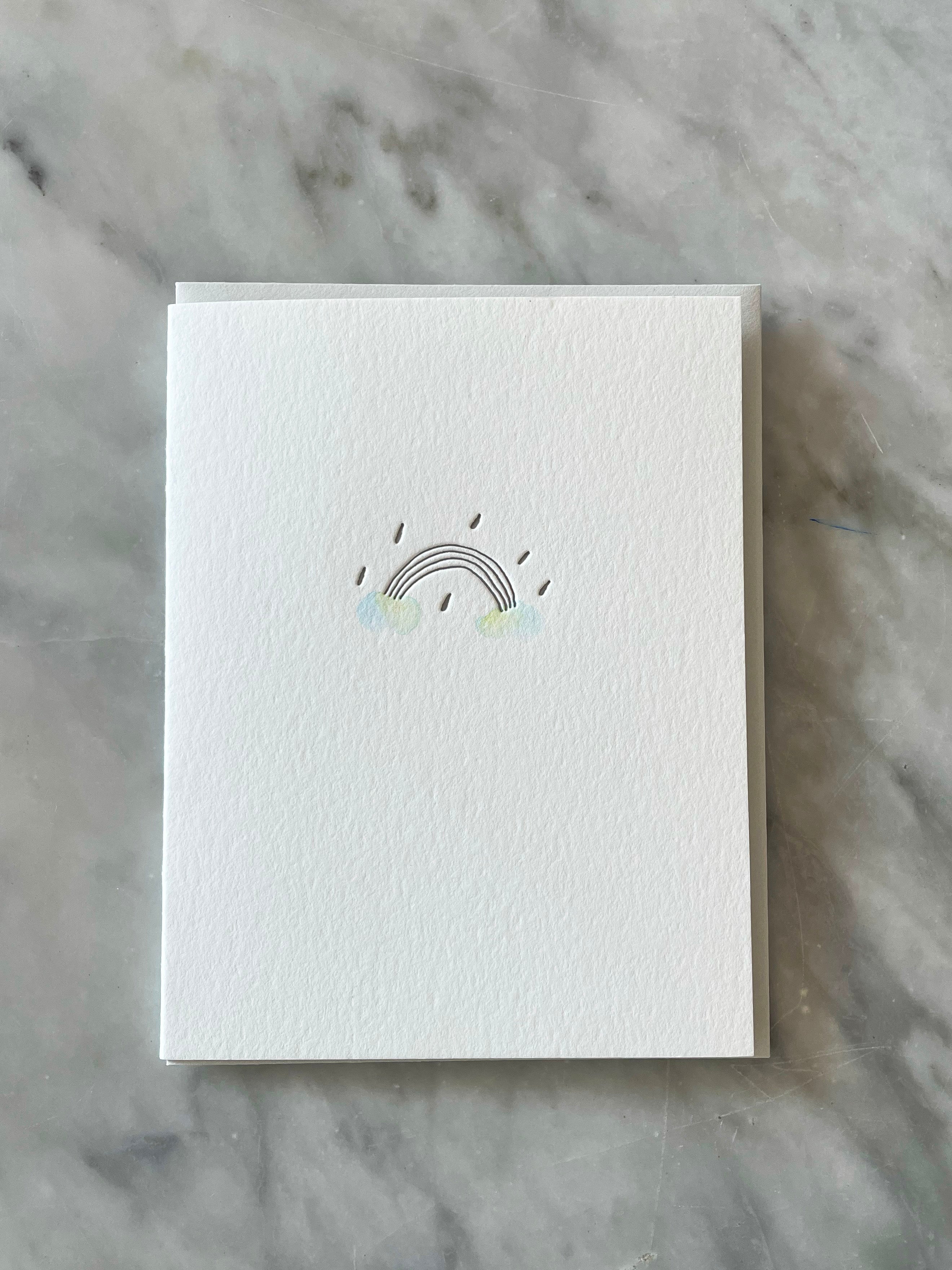 Tiny Rainbow Card
