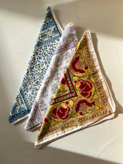 Block Printed Kerchief