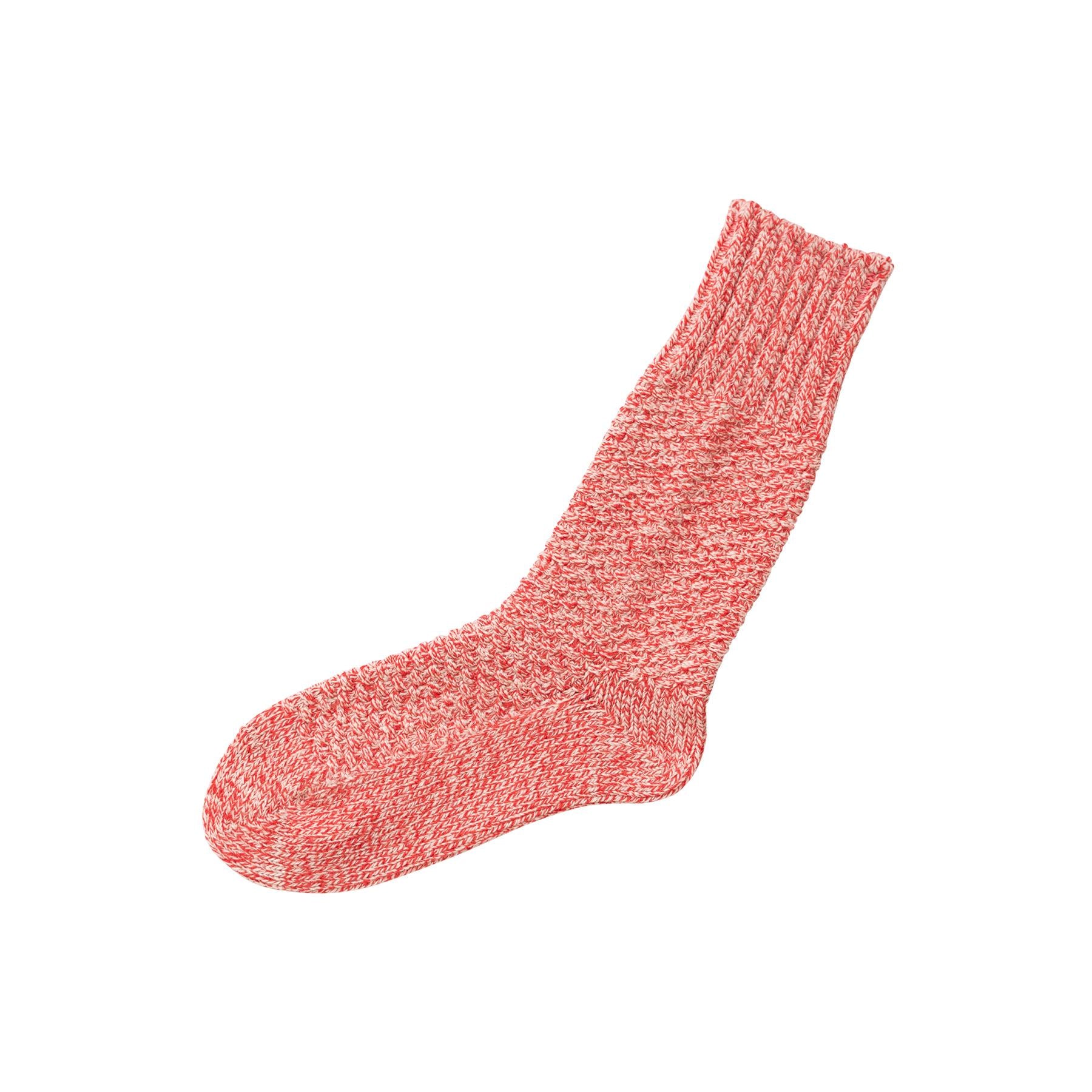 Wool Cotton Boot Socks - Lobster Roll