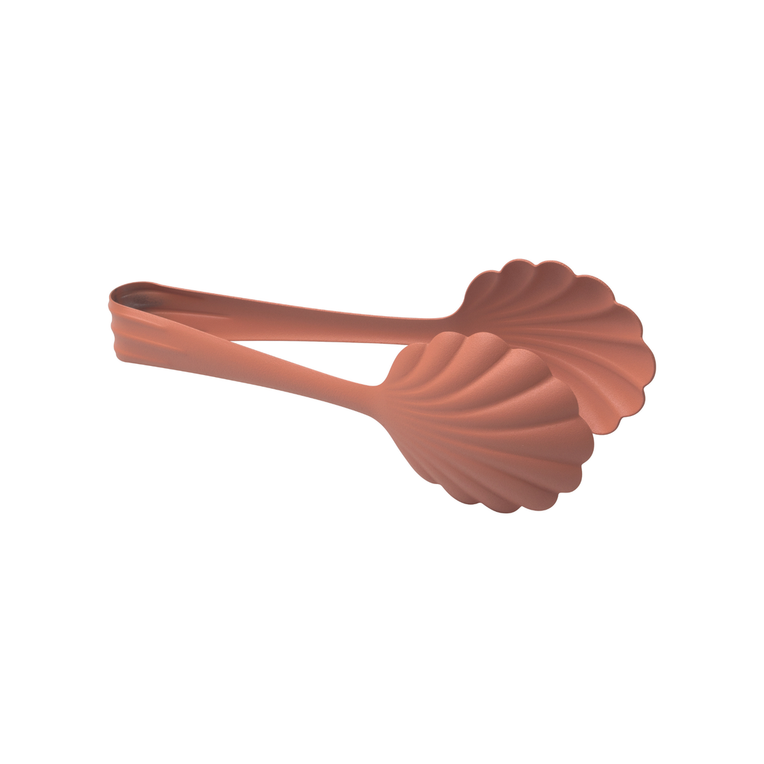 Scalloped Bakery Tongs: Blush Pink