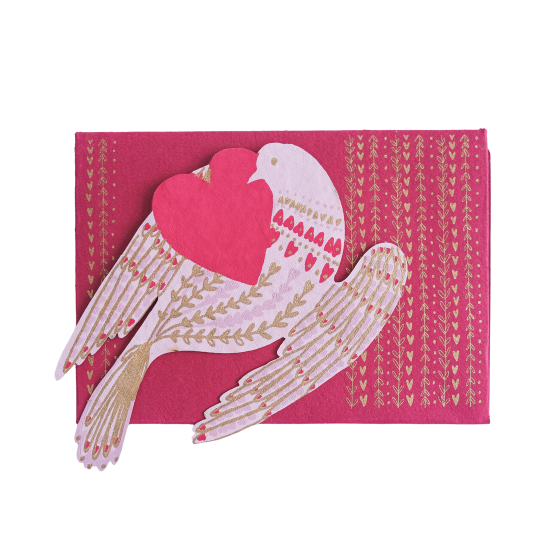 Heart Bird Card