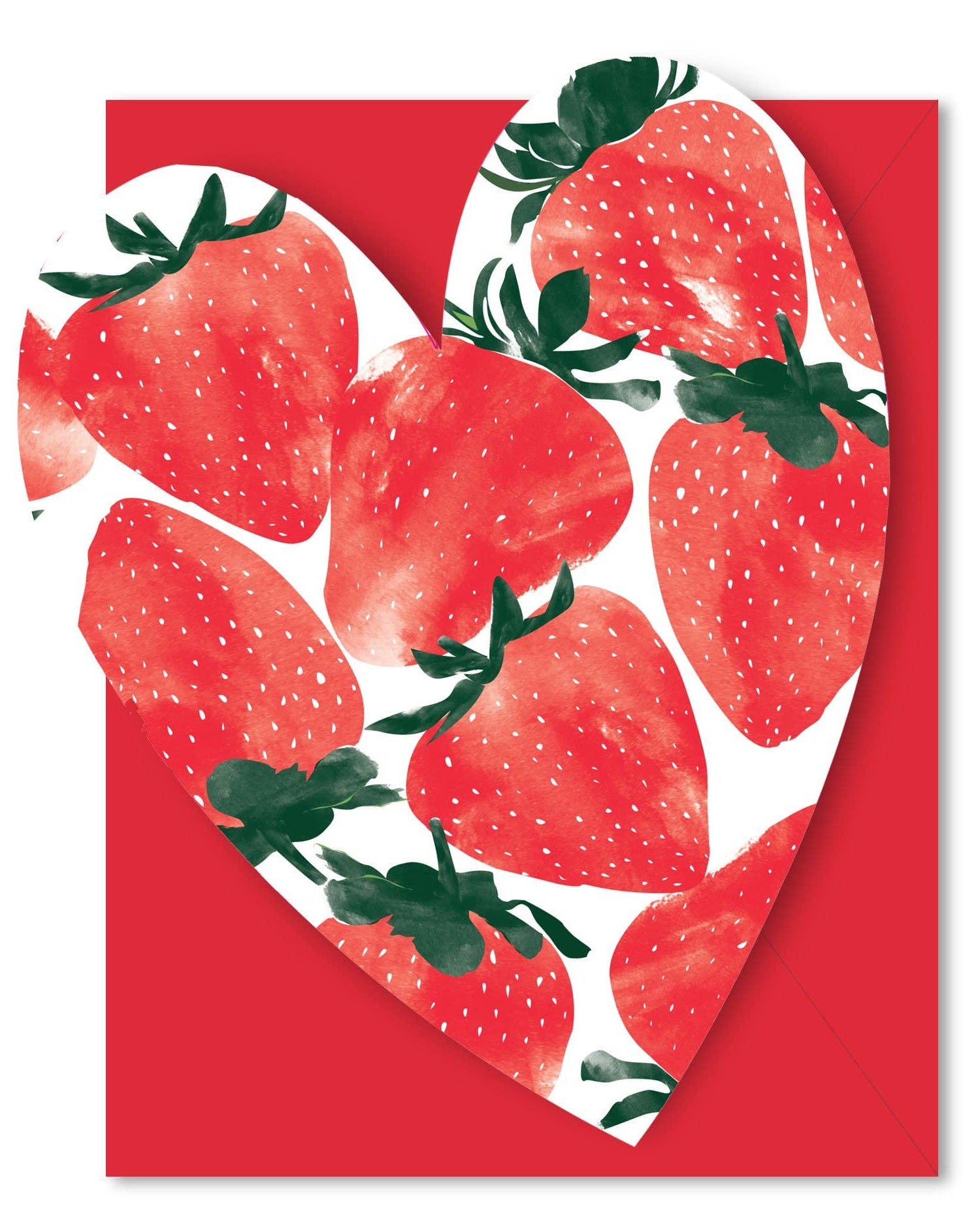 Strawberry Heart Card