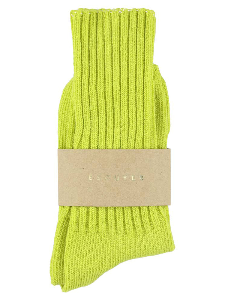 Crew Socks - Lemon