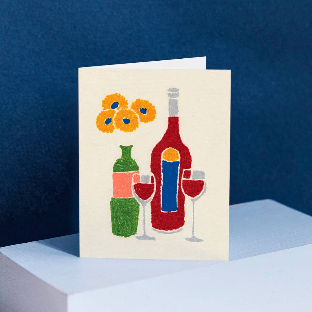 Wine For Two Card