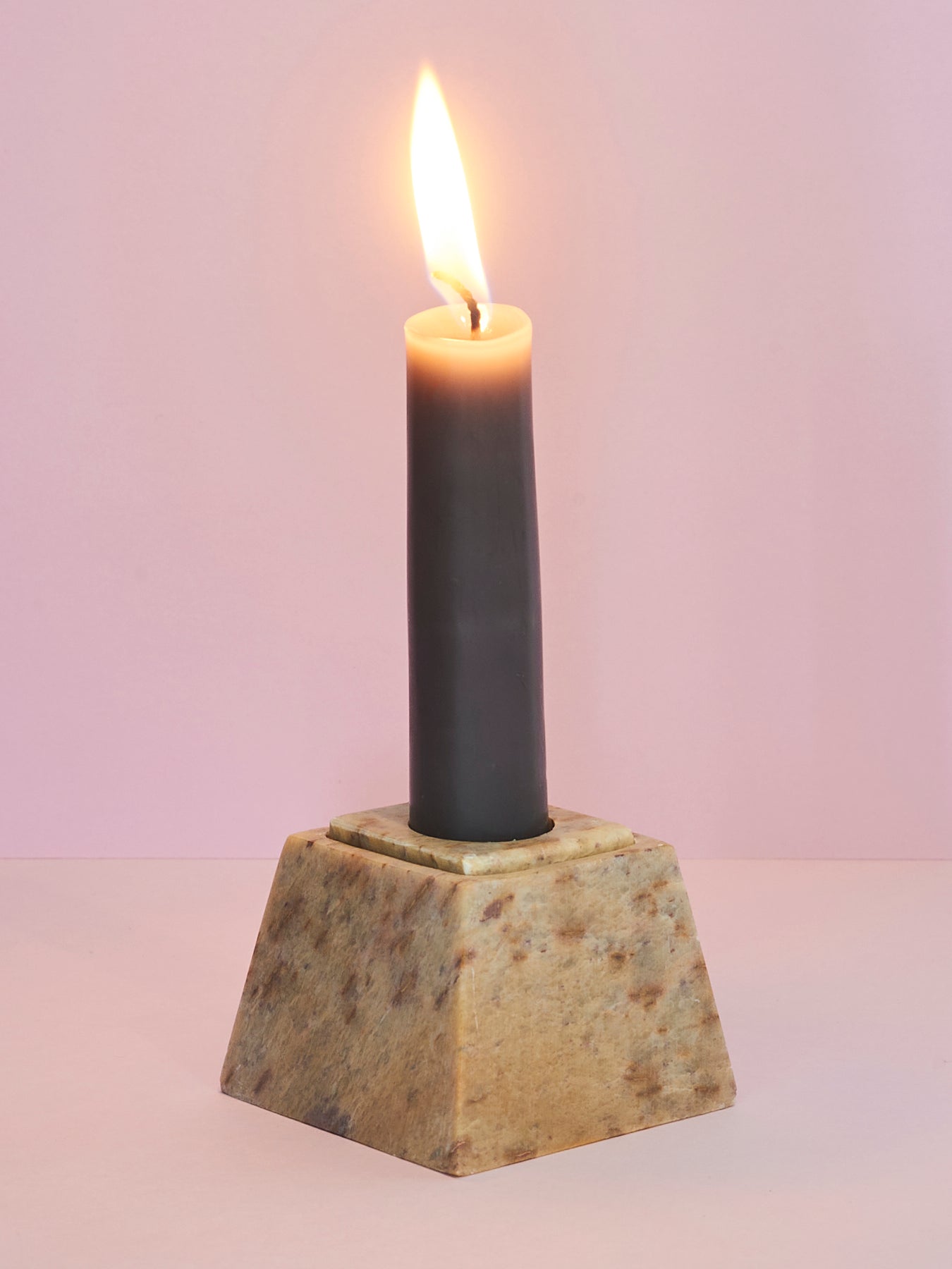 Soapstone Candle Stand