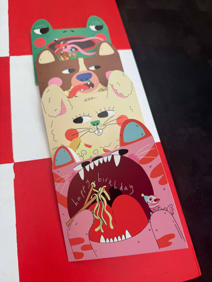 Tiger Noodles Card