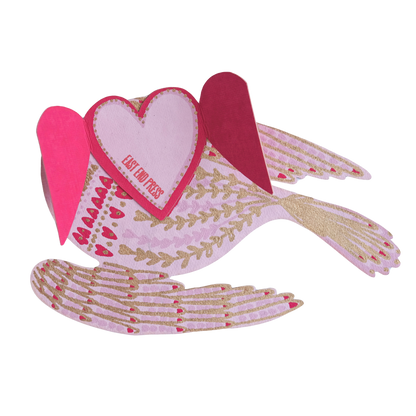 Heart Bird Card