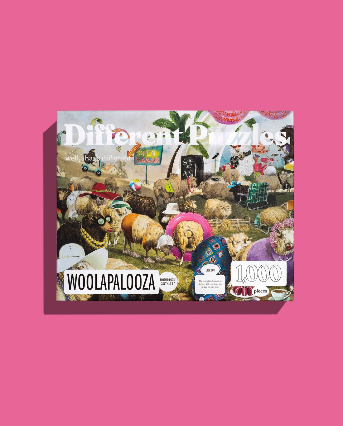 Woolapalooza – 1,000 pieces