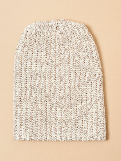 Cotton Knit Hats - Heather