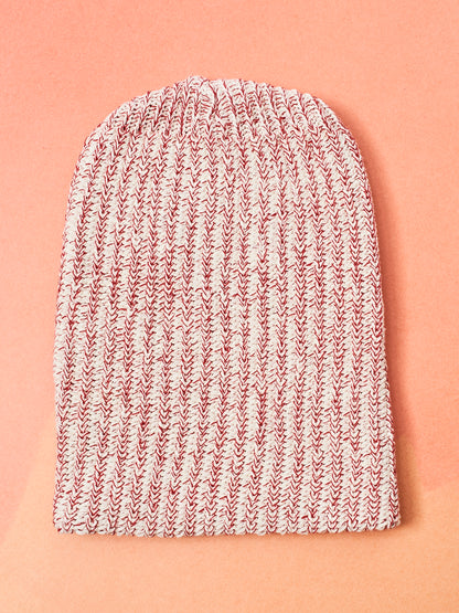 Cotton Knit Hats - Heather