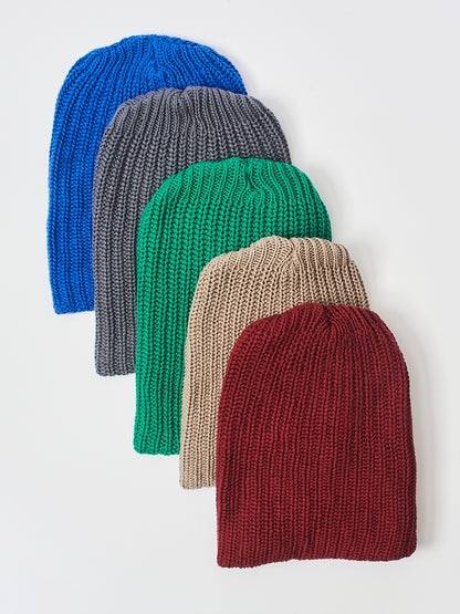 Cotton Knit Hats - Solid Colors