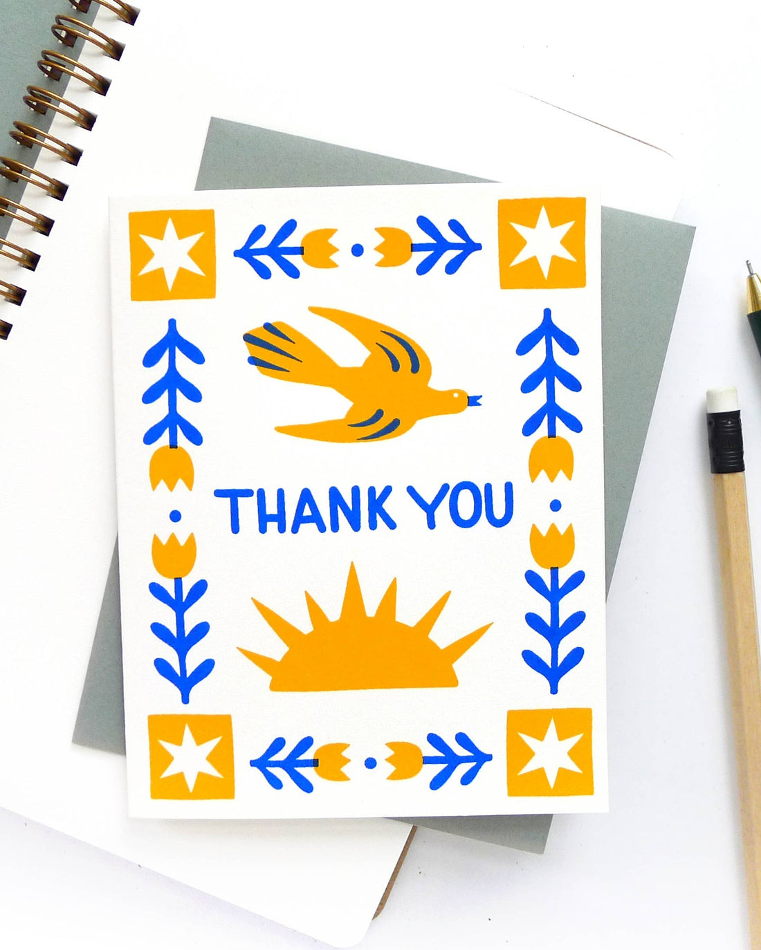 Greeting card with &