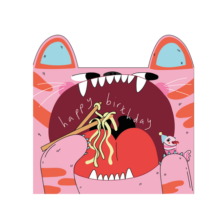 Tiger Noodles Card
