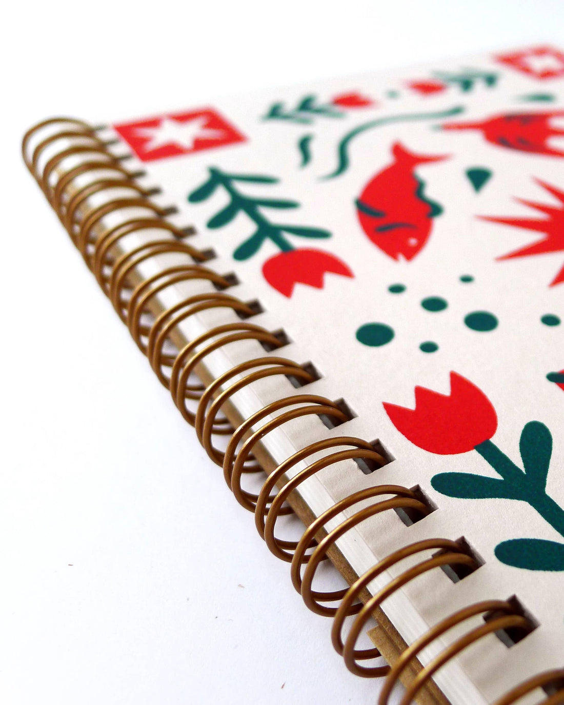 Folk Flower Notebook