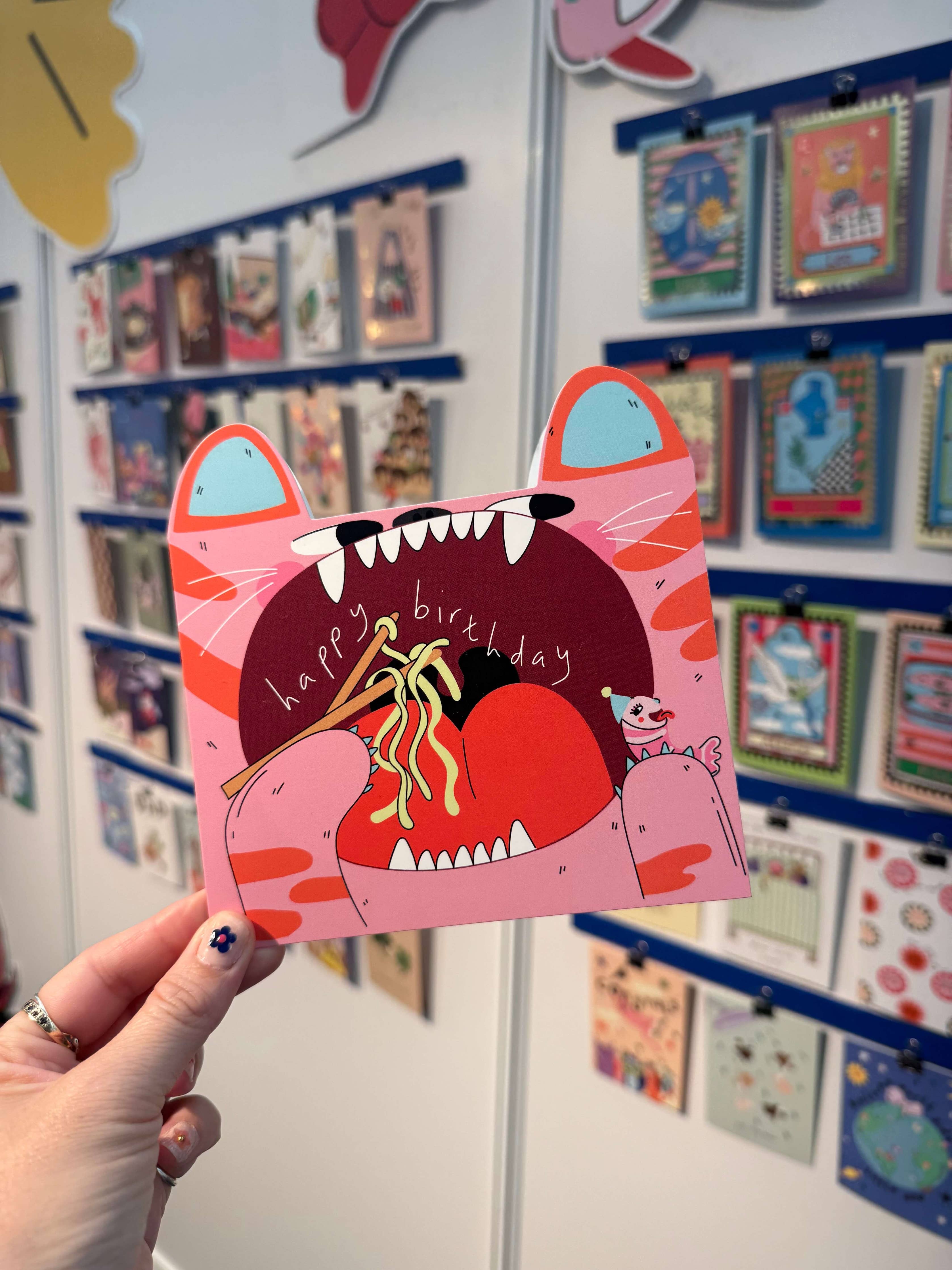 Tiger Noodles Card