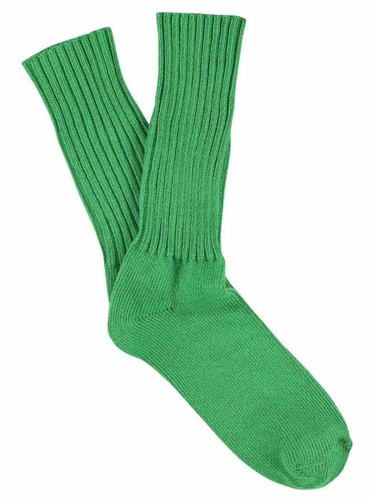 Crew Socks - Bright Green