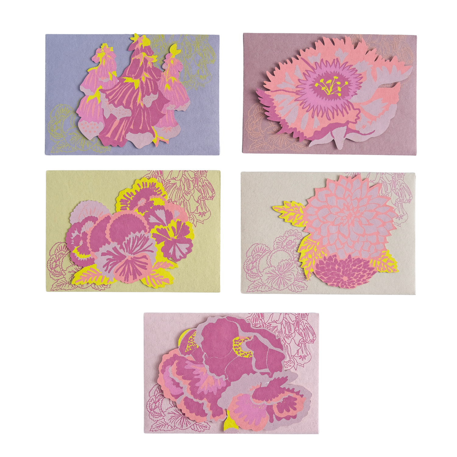 Floral Notecard Set