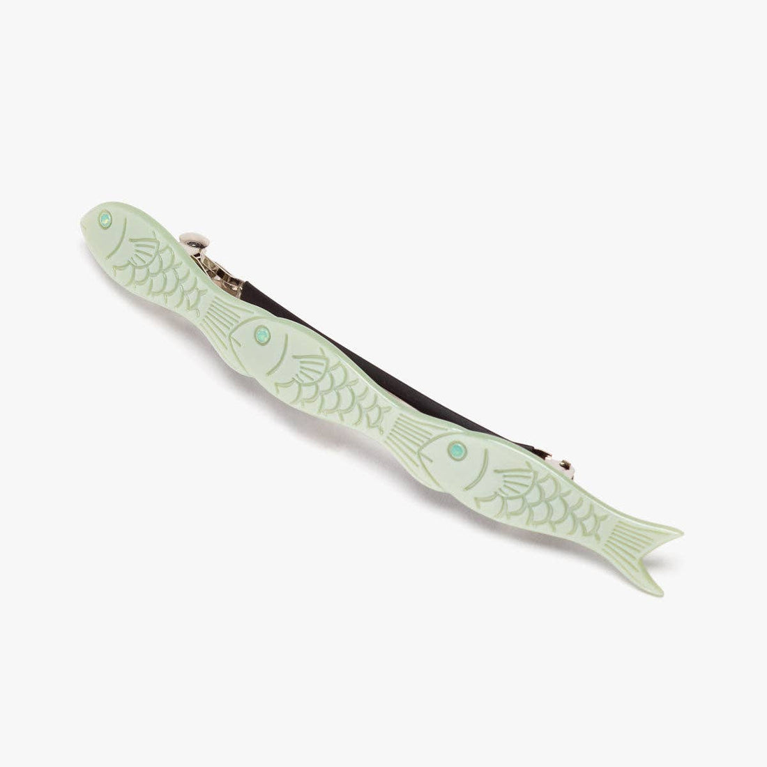 Jade Fish Acetate French Barrette