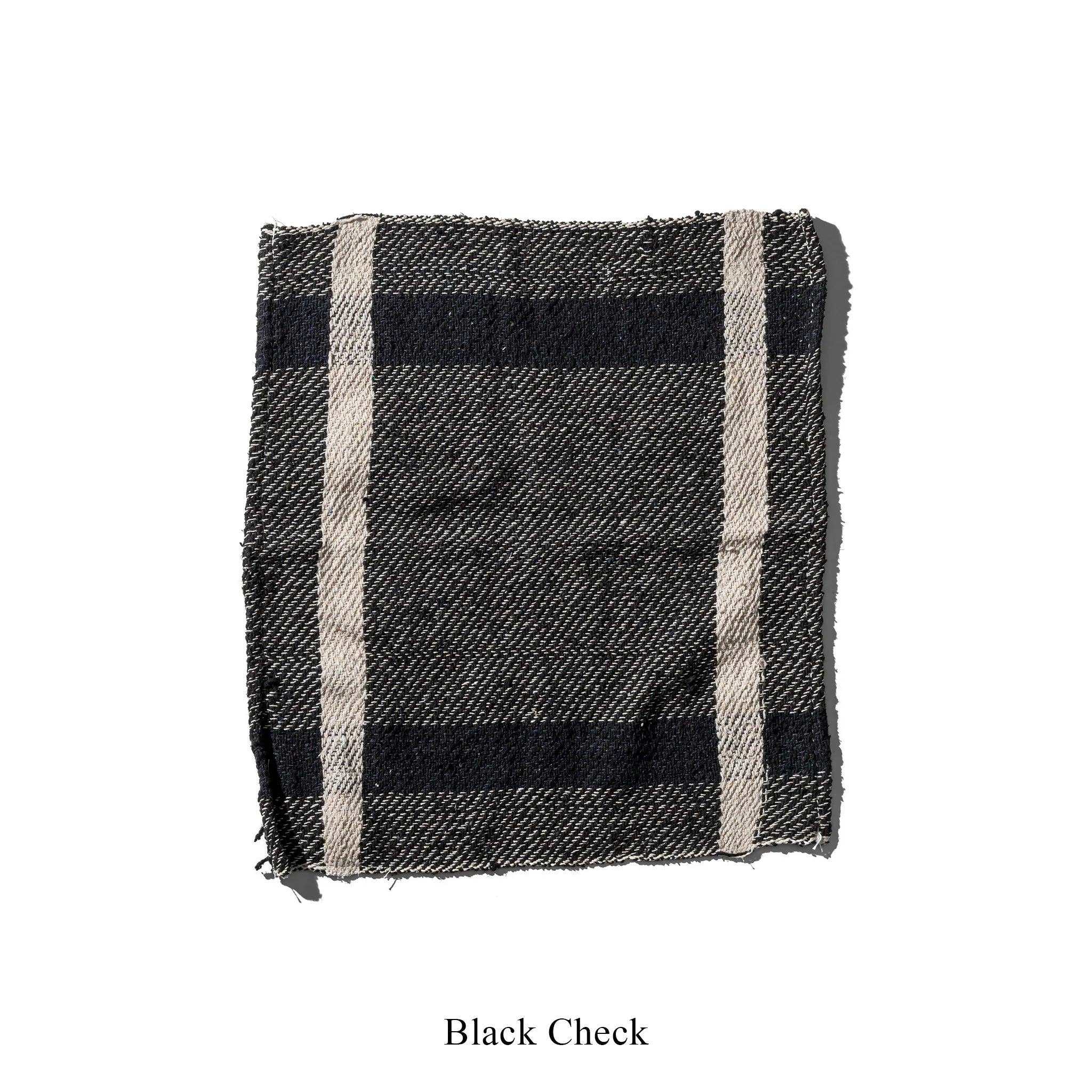 India Cloth Black Check