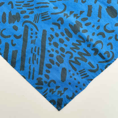 Jenny Pennywood Electric Blue Dash Napkins