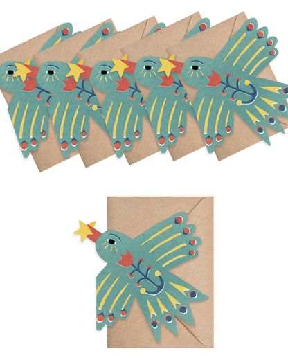 Messenger Bird Mini Cards Set