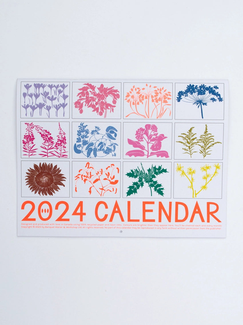 Pollinator Plants 2024 Calendar