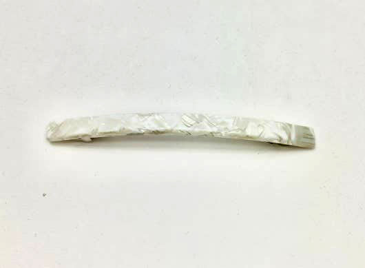 French Barrettes: Mother of Pearl