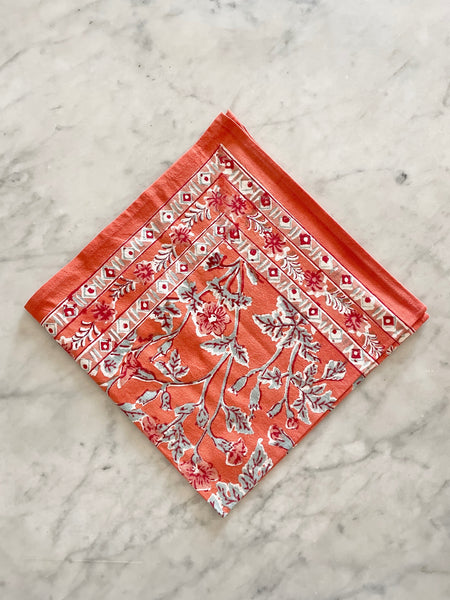 Cotton Block Printed Napkins