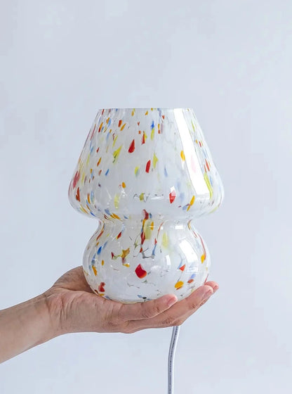 Mini Mushroom Lamp - Confetti
