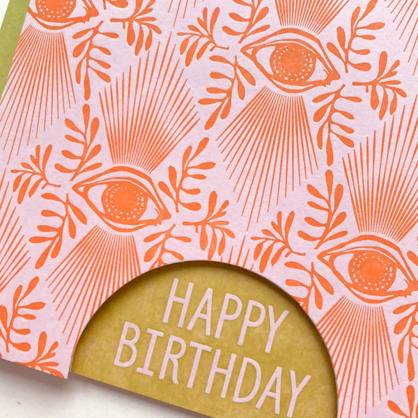 Birthday Eye Pattern Card