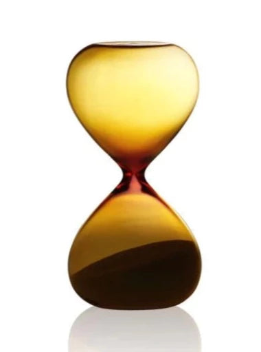 Colored Glass Hourglass - 5 Minute