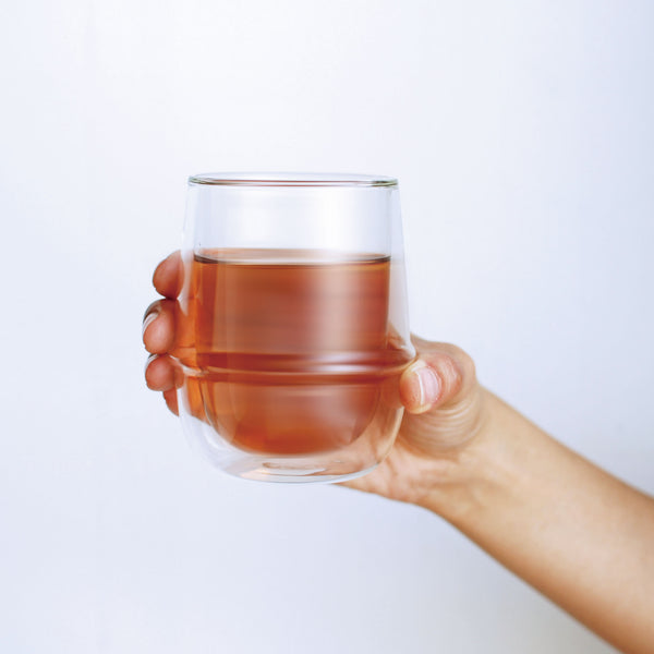Kinto KRONOS Double Wall Iced Tea Glass